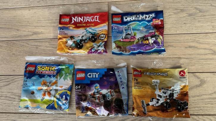 LEGO Polybags Ninjago, City, Sonic, Sonic, Technic - nieuw, Kinderen en Baby's, Speelgoed | Duplo en Lego, Nieuw, Lego, Ophalen of Verzenden