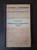 Loonboekje Voor Thuisarbeiders - 1953, Antiquités & Art, Antiquités | Livres & Manuscrits, Enlèvement ou Envoi