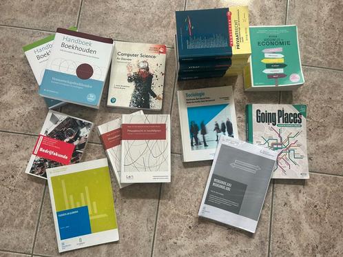 Totaalpakket Cursus gemeenschappelijk jaar tew/ew/hir Ugent, Boeken, Schoolboeken, Zo goed als nieuw, Economie, Ophalen of Verzenden