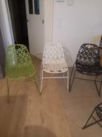 6x crassevig eetkamerstoel 3 kleuren, Huis en Inrichting, Stoelen, Ophalen, Kunststof, Overige kleuren, Zo goed als nieuw