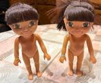 2 Dora popjes 22 cm., Ophalen of Verzenden, Gebruikt