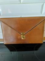 porte documents Delvaux, 30 tot 40 cm, Bruin, Aktetas of Boekentas, Ophalen of Verzenden