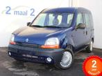 Renault Kangoo 1.2i Airco 56dkm's incl. 2 JAAR garantie!, Auto's, Stof, 4 cilinders, Blauw, https://public.car-pass.be/vhr/6a253aa5-39a3-4381-acf2-32178ea869da