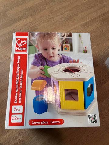 HAPE houten vorm sorteerder beschikbaar voor biedingen
