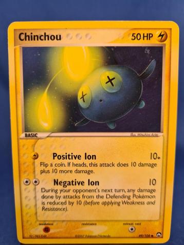 Chinchou 49/108 - Power Keepers