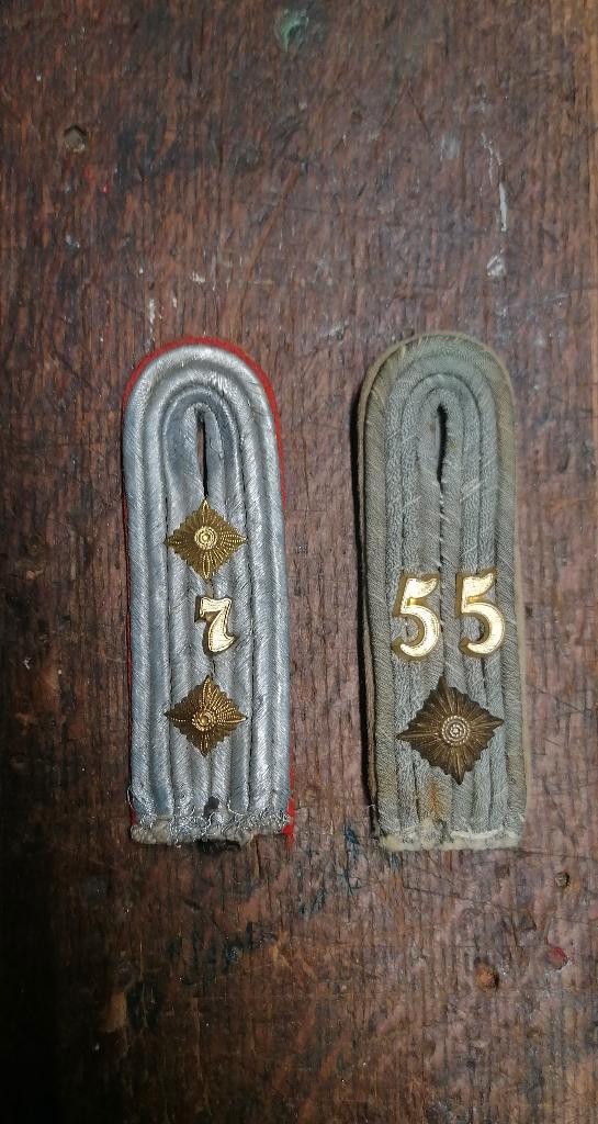 Épaulettes militaire Allemande WW2, Collections, Objets militaires | Seconde Guerre mondiale, Envoi