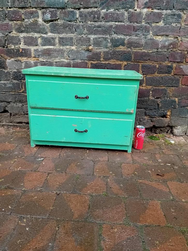 Praktisch werkkastje, Antiek en Kunst, Antiek | Meubels | Kasten, Ophalen