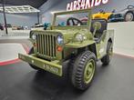 Kinderauto Willy jeep - soft start - leren zit - met RC, Ophalen of Verzenden, Nieuw, Afstandsbediening