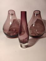 Zweedse vazen SEA Sannolik paars kunst glas, Ophalen of Verzenden, Glas