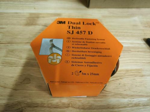 3M dual lock thin SJ 457 D, Doe-het-zelf en Bouw, IJzerwaren en Bevestigingsmiddelen, Nieuw, Overige typen, 250 mm of meer, Ophalen of Verzenden