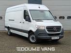 Mercedes-Benz Sprinter L3 H2 317 Automaat MBUX Stoelverwarmi, Auto's, Automaat, Gebruikt, Zwart, 4 cilinders