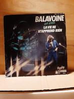 Vinyl 45trs- Daniel balavoine- la vie ne m'apprend rien, Ophalen of Verzenden, Gebruikt