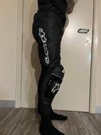 Pantalon de moto en cuir Alpinestar Track V2, Enlèvement ou Envoi, Comme neuf, Taille 52/54 (L), Noir