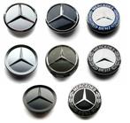 Mercedes Enjoliveurs Caches moyeux 56mm 60mm 68mm 69mm 75mm, Enlèvement ou Envoi, Neuf