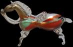 MCM Italiaans glazen paard. handgemaakt, Antiek en Kunst, Ophalen