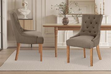 RH Stoelen NIEUW in 3x kleuren in stof  +Gratis Levering, Enlèvement, Neuf, Tissus