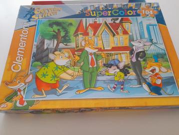 Puzzel Geronimo Stilton - 104 stukken beschikbaar voor biedingen