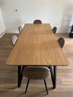 Eettafel met zes stoelen Juntoo, Ophalen, Gebruikt, Vijf personen of meer, Rechthoekig