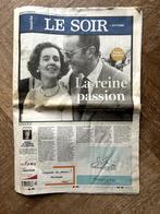 Le Soir - collector décès Reine Fabiola 12/2014, Krant, Ophalen of Verzenden, 1980 tot heden