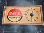 Bavik pils Lichtreclame klok Pendule, Verzamelen, Ophalen, Gebruikt