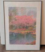 Paper print 'Laghetto con Albero' gesigneerd door M. Marten, Enlèvement