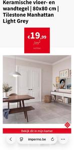 Keramische vloer 80/80, Ophalen, 60 cm of meer, Nieuw, 10 m² of meer