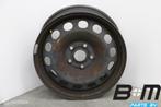 1 lose 16 inch stalen velg VW Golf 6 1K0601027A, Auto-onderdelen, Banden en Velgen, Gebruikt, Velg(en)