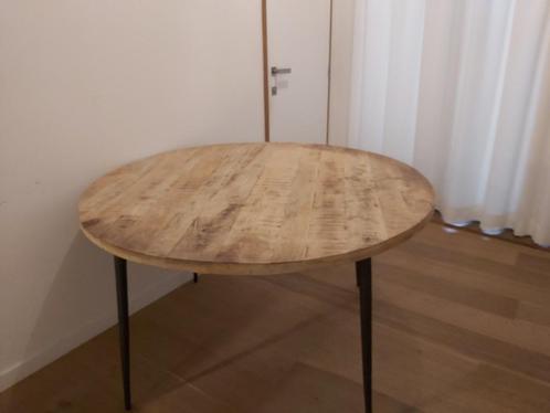 Tafel House Doctor, Huis en Inrichting, Tafels | Eettafels, Nieuw, 100 tot 150 cm, 100 tot 150 cm, Vier personen, Rond, Overige houtsoorten