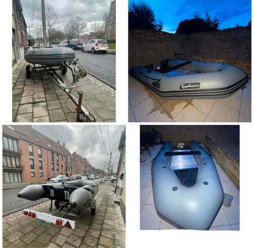 Bâteau Zodiac Bombard typhoon 360 Alu (2017), Watersport en Boten, Motorboten en Motorjachten, Zo goed als nieuw, Ophalen