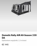 Dometic Rally Air All-Season 330 Drive Away + uitbouw, Zo goed als nieuw