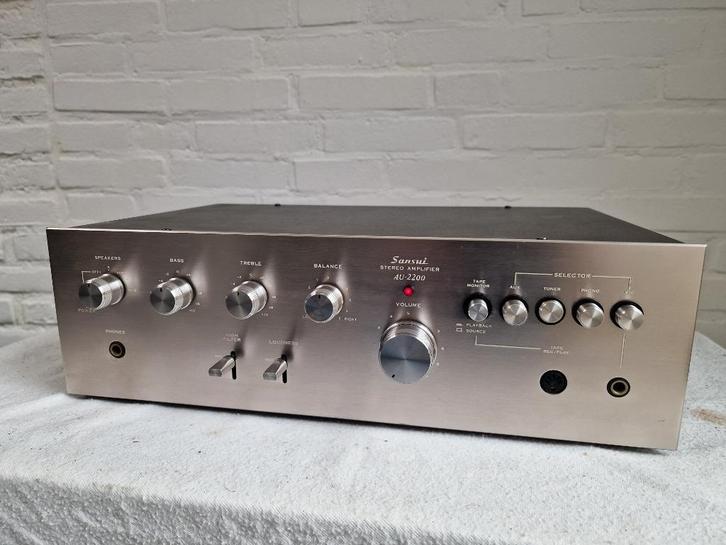 Sansui AU-2200 versterker, Audio, Tv en Foto, Versterkers en Ontvangers, Gebruikt, Stereo, Minder dan 60 watt, Overige merken