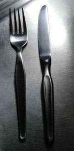 Set bestek van roestvrij staal (6 messen en 6 vorken)., Ophalen, Nieuw, Bestekset, Inox of Chroom