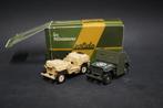 2 jeeps Solido Willys - SAS et avec blindage supplémentaire, Hobby & Loisirs créatifs, Voitures miniatures | 1:43, Solido, Enlèvement ou Envoi