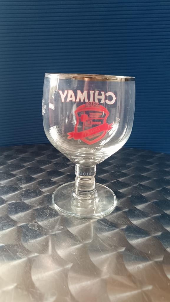 Verre Chimay 33cl 75 ans ITCF de Rance, Enlèvement ou Envoi, Comme neuf