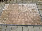 Sol de terrasse en bois, dalles à clipser, Tuin en Terras, Terrasdelen en Vlonders, Ophalen, Gebruikt, Hout