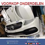 C205 C63 AMG Voorkop delen plaatwerk parelmoer wit Front Mer, Gebruikt, Ophalen of Verzenden, Bumper, Mercedes-Benz