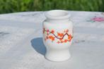 §  petit pot opaline de foire fleur orange, Antiquités & Art, Enlèvement ou Envoi