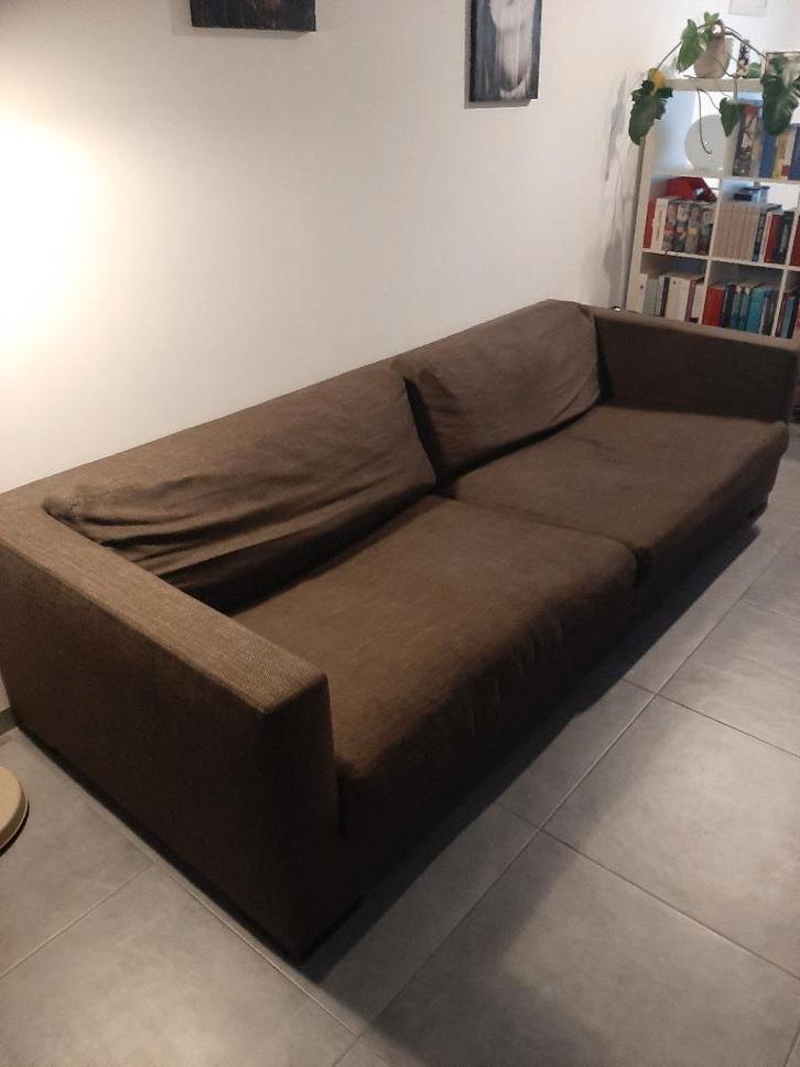 Zetel Meridiani, Huis en Inrichting, Zetels | Zetels, Gebruikt, Rechte bank, Driepersoons, 250 tot 300 cm, 100 tot 125 cm, Stof