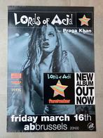 Poster Lords of Acid ft Praga Khan in AB Brussel, Ophalen of Verzenden, Zo goed als nieuw