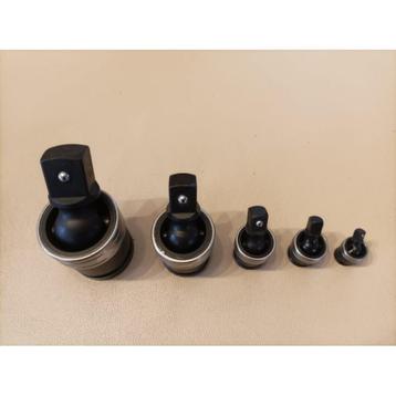 5-delige Impact bolkop zwenkgewricht swivel adapter set beschikbaar voor biedingen