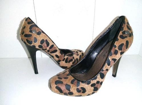 Pumps/hoge hakken - Luipaardbont - Blink - 36, Kleding | Dames, Schoenen, Gedragen, Pumps, Overige kleuren, Verzenden