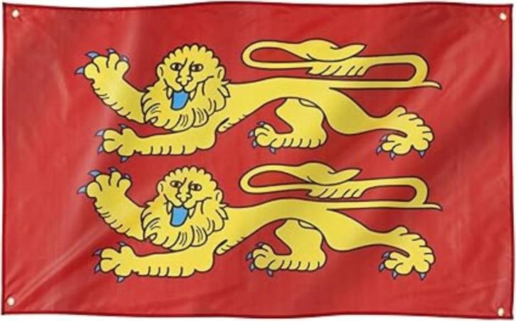 Vlag Basse Normandie | 91x152cm | Nieuw, Diversen, Vlaggen en Wimpels, Nieuw, Verzenden