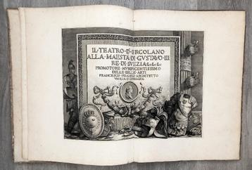 Piranesi 1783 Teatro di Ercolano - met 10 etsen beschikbaar voor biedingen