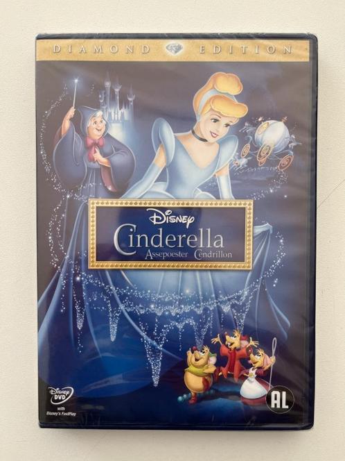Disney Cinderella Assepoester Cendrillon DVD (Nieuw), Cd's en Dvd's, Dvd's | Tekenfilms en Animatie, Nieuw in verpakking, Europees