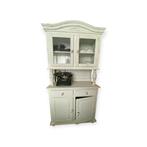 Prachtige witte buffetkast landelijke stijl ~ whitewash, Huis en Inrichting, Kasten | Buffetkasten, Ophalen, Zo goed als nieuw
