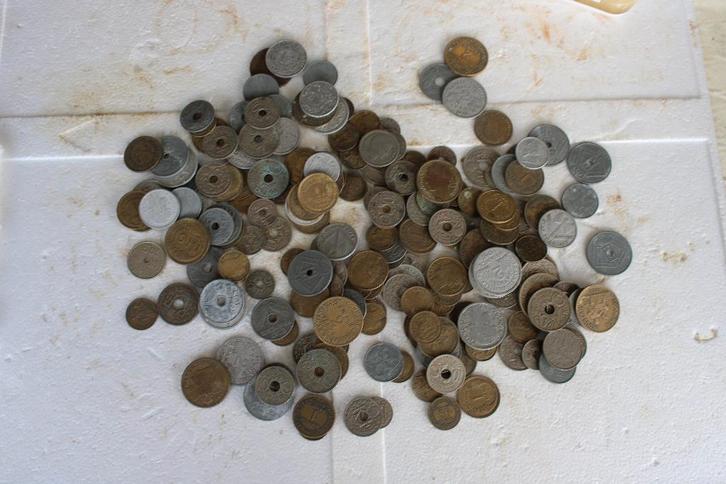 lotje interbellum munten 1919-1945, Verzamelen, Militaria | Algemeen, Ophalen of Verzenden