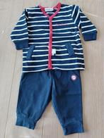 Set bloes + broek Little Marcel - baby jongen - blauw - maat, Nieuw, Ophalen of Verzenden, Jongetje, Setje