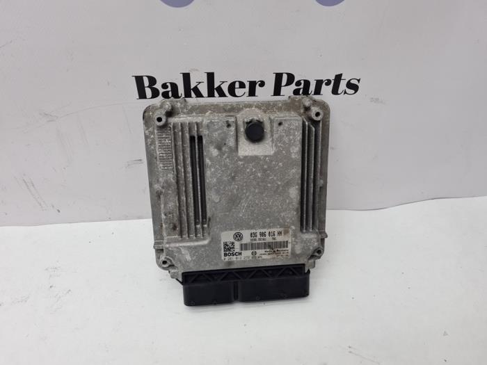 Ordinateur gestion moteur d'un Volkswagen Caddy, Autos : Pièces & Accessoires, Électronique & Câbles, Volkswagen, Utilisé, 3 mois de garantie