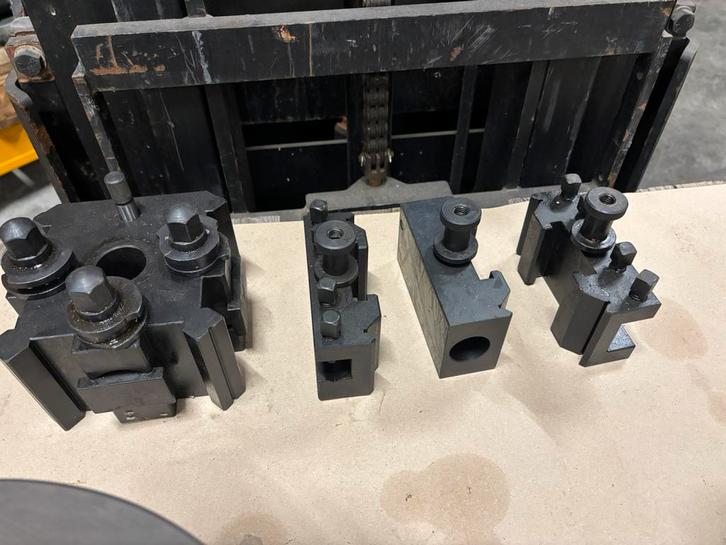 Snelspan beitelhouder rapid multifix klauwplaat draaibank, Zakelijke goederen, Machines en Bouw | Onderdelen, Ophalen