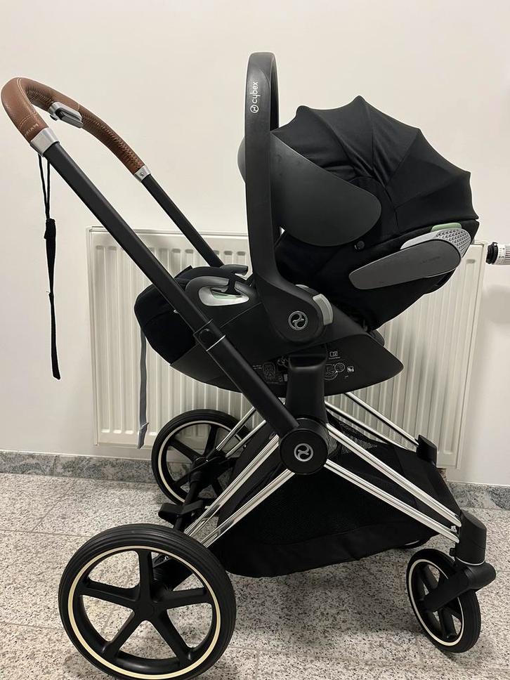 Cybex Priam 3in1 in perfecte staat, Kinderen en Baby's, Kinderwagens en Combinaties, Zo goed als nieuw, Kinderwagen, Met autostoeltje